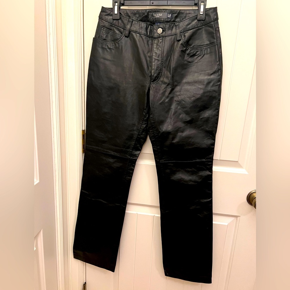Vintage 90’s women Gap leather pants